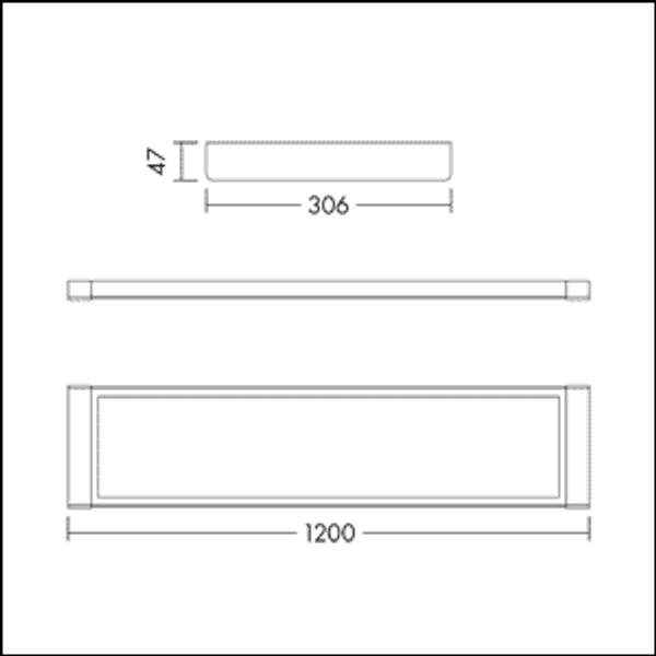 Suspended LED luminaire image 9