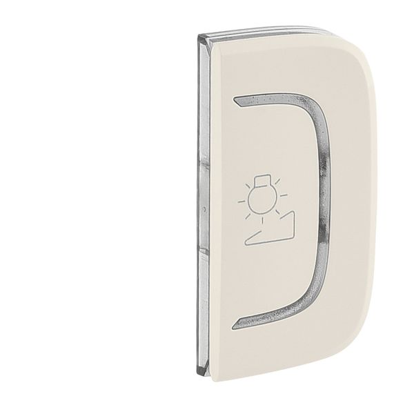 Cover plate Valena Allure - regulation symbol - right-hand side mounting - ivory image 1