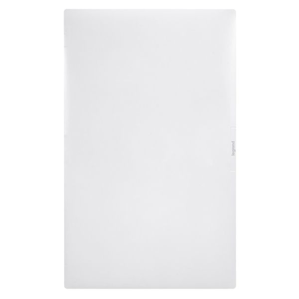 Flush-mounting cabinet Practibox³ - earth + neutral - white door - 72 modules image 1