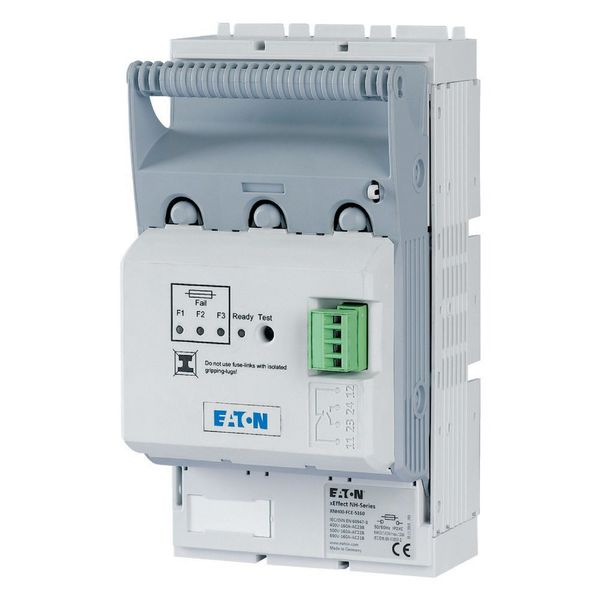 NH fuse-switch 3p flange connection M8 max. 95 mm², busbar 60 mm, electronic fuse monitoring, NH000 & NH00 image 6