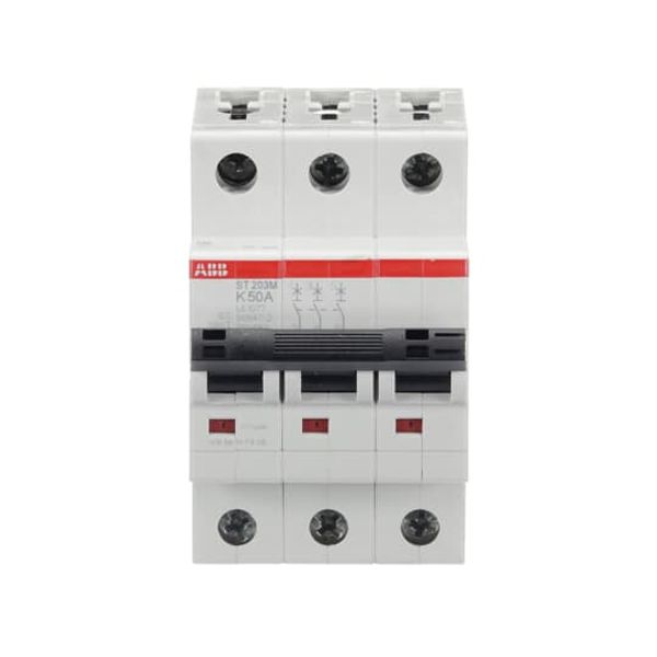 ST203M-K50 Miniature Circuit Breaker - 3P - K - 50 A image 1