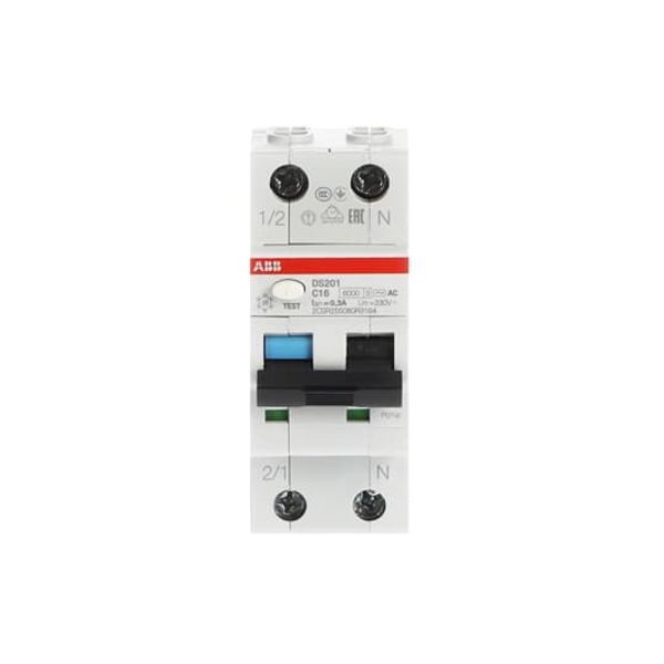 DS201 C16 AC300 Residual Current Circuit Breaker with Overcurrent Protection image 6