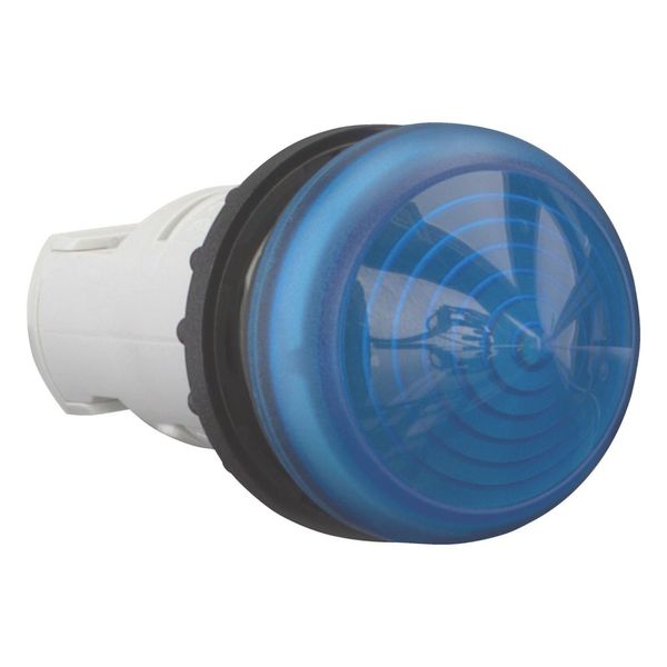 Indicator light, RMQ-Titan, Extended, conical, without light elements, For filament bulbs, neon bulbs and LEDs up to 2.4 W, with BA 9s lamp socket, Bl image 6