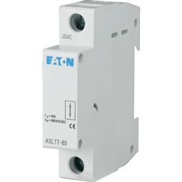 Through terminals, 500VAC/DC, 63A, 50/60Hz, 1HP image 2