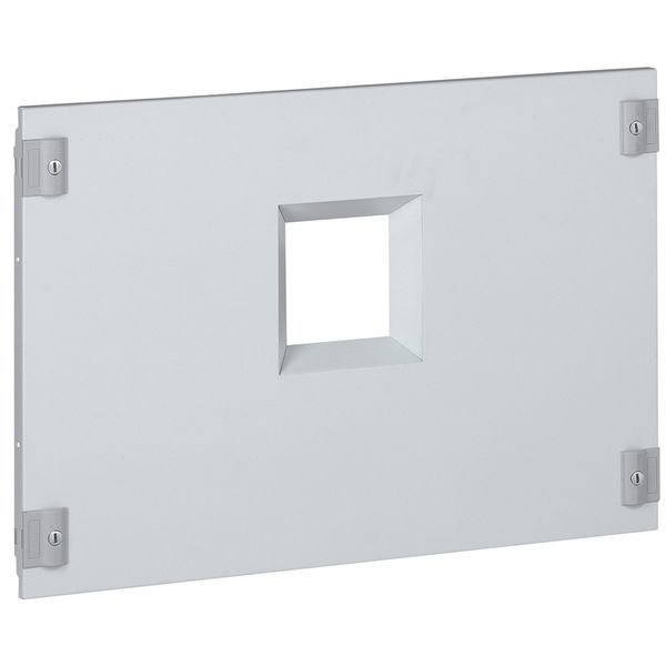 Metal faceplate XL³ 800/4000 - 1 DPX 1600 - horizontal - 1/4 turn - 24 mod image 1