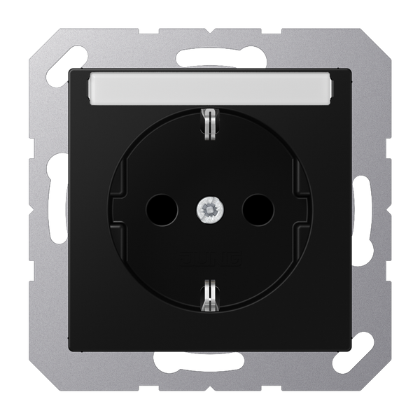 SCHUKO socket 16 A / 250 V A1520BFNASWM image 1