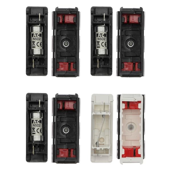 Fuse-holder kit, low voltage, 32 A, AC 550 V, BS88/F1, 3P + neutral, BS image 48