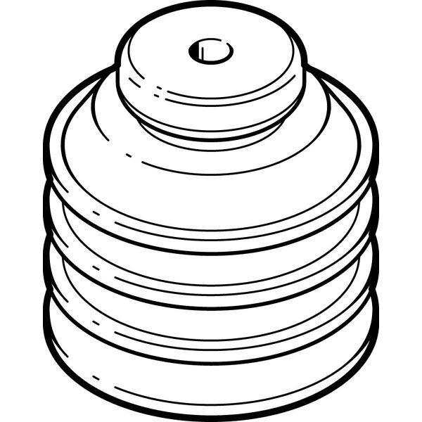 ESV-50-CS Vacuum cup without connector image 1