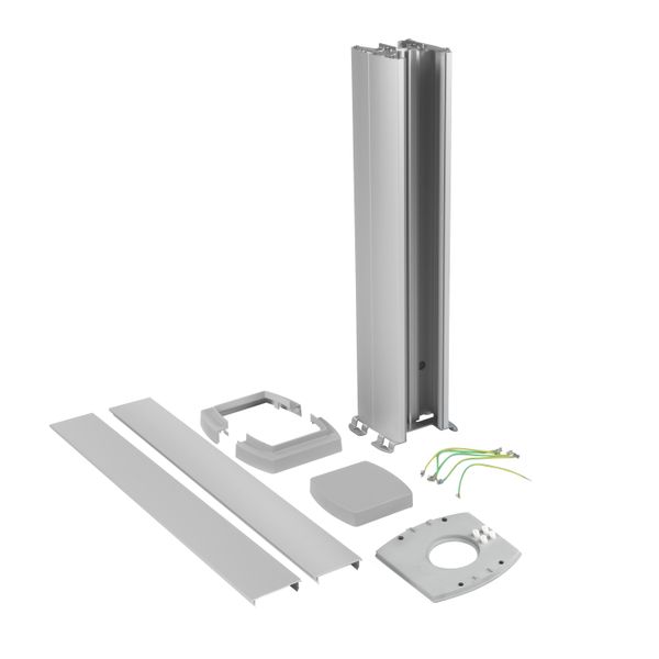 Interlink - mini column 0.68m two face flat alu image 1