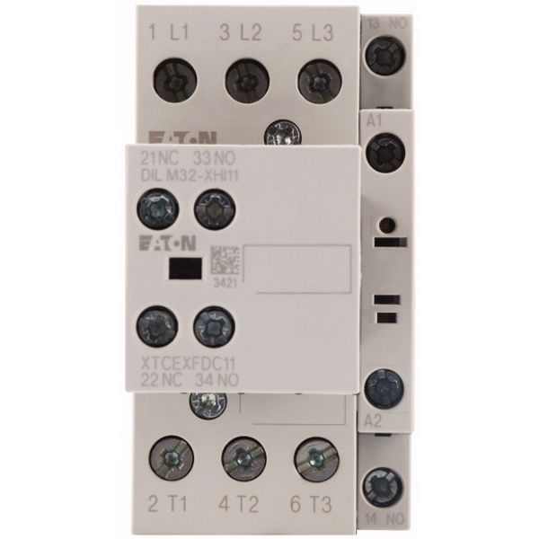 Contactor, 380 V 400 V 7.5 kW, 2 N/O, 1 NC, 230 V 50/60 Hz, AC operation, Screw terminals image 2