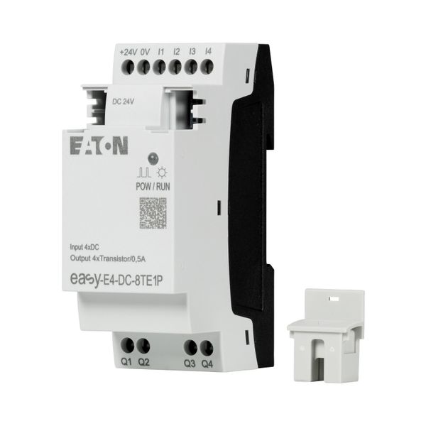 I/O expansion, For use with easyE4, 24 V DC, Inputs/Outputs expansion (number) digital: 4, Push-In image 15