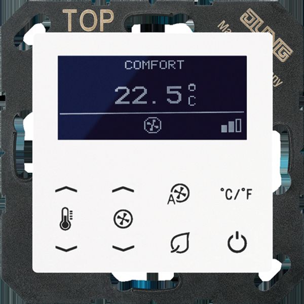 KNX temperature controller fan coil TRDA5248WW image 3