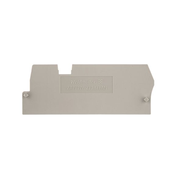 Partition plate (terminal), End and intermediate plate, 71.05 mm x 27  image 1