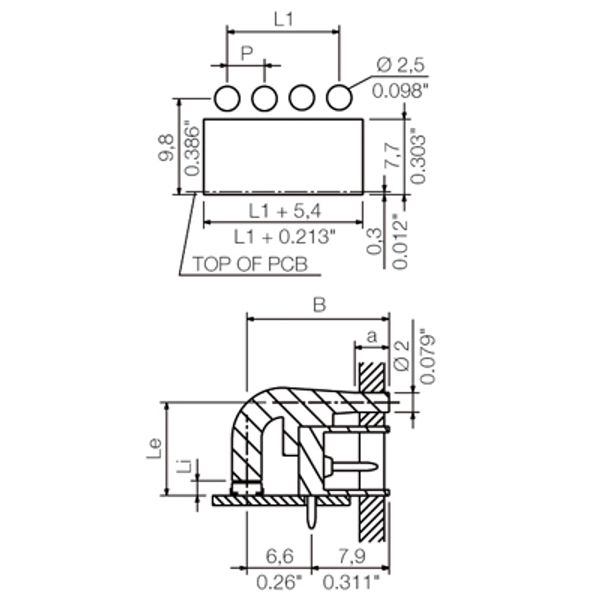 LED display (PCB connectors) image 1