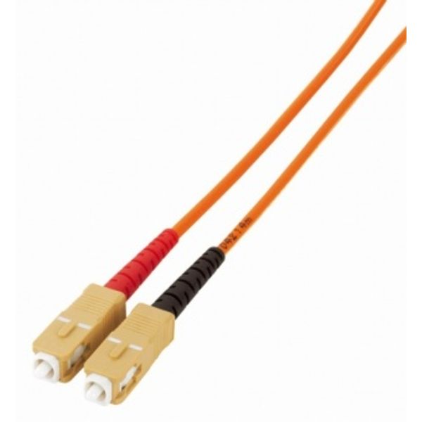 FO Patchcord Duplex SC/FC,50/125æm OM2, LS0H-3, orange, 2.0m image 1