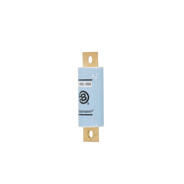 Eaton Bussmann series KBC semiconductor fuse, 1000 Vdc, 200A, 200 kAIC, Non Indicating, Semiconductor fuse, Stud image 10