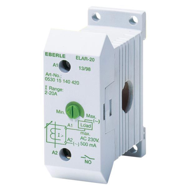 Load shedding relay AC 24...230V 50/60Hz, current measuring range adjustable AC 2...20 A image 1