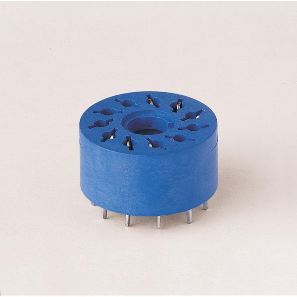 PCB socket blue, diameter 19mm.for 60.13 (90.15.1) image 3