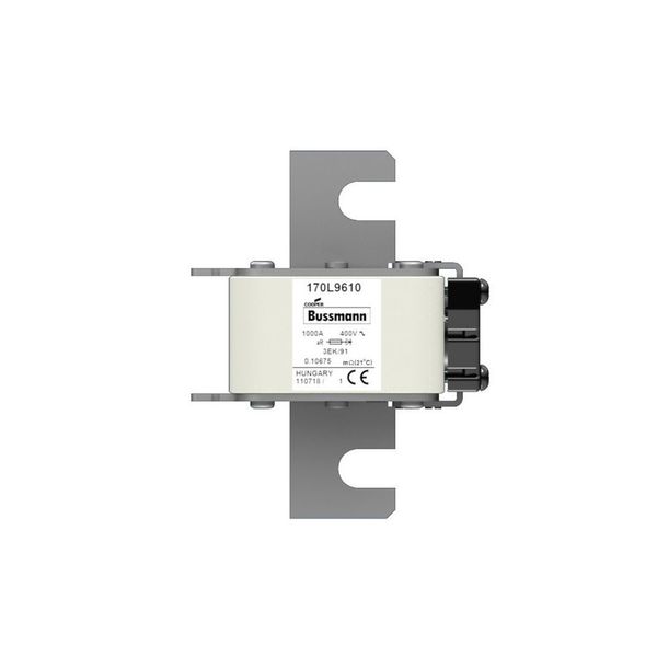 Fuse-link, high speed, 1000 A, AC 400 V, Size 3, 74 x 103 x 128 mm, aR, IEC, single indicator image 12