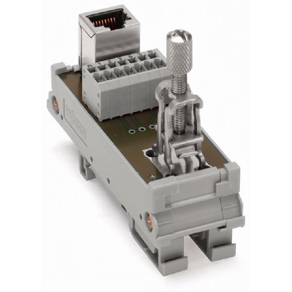 Interface module RJ-45 with power jumper contacts image 2