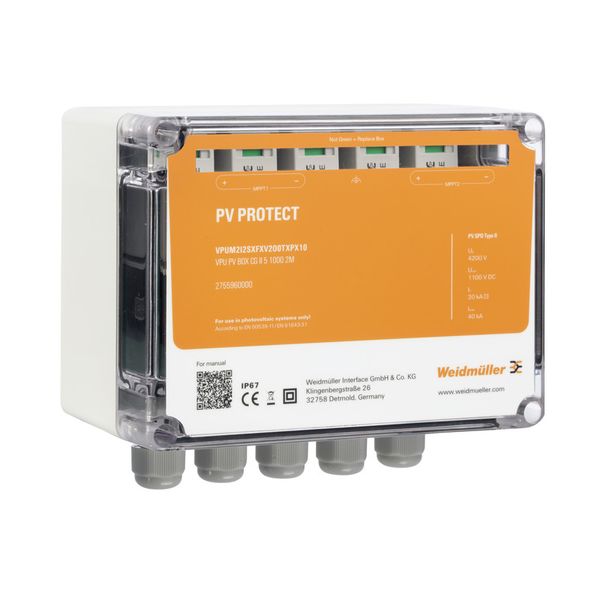 Surge voltage arrester (DC Systems), Amount of Maximum Power Points: 2 image 1