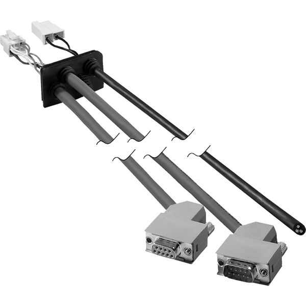 pre-assembled cable kit for fieldbus interfaces and power supply - CANopen - 3 m image 1