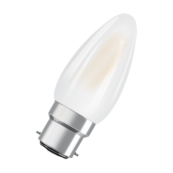 Spuldze FILAM.LED B22 4W=40W B35 2700K  MAT 470Lm Ledvance image 1