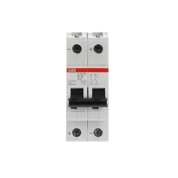 S202M-B16UC Miniature Circuit Breaker - 2P - B - 16 A image 5