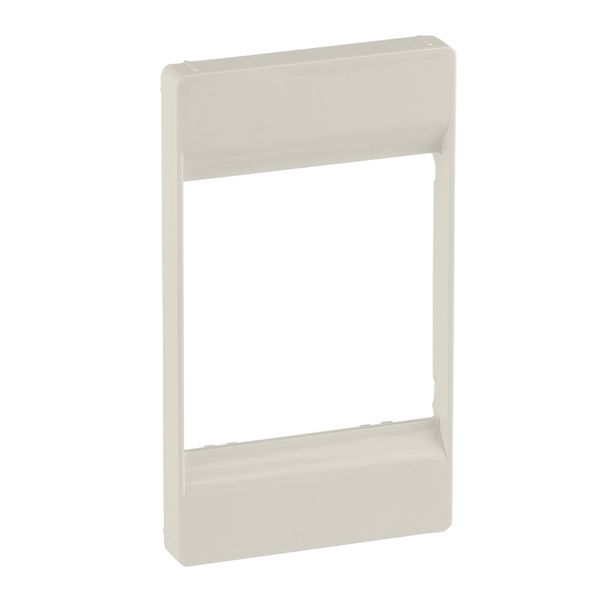 Cover plate Valena Life - 2x2P+E socket plate adaptor - German standard - ivory image 1