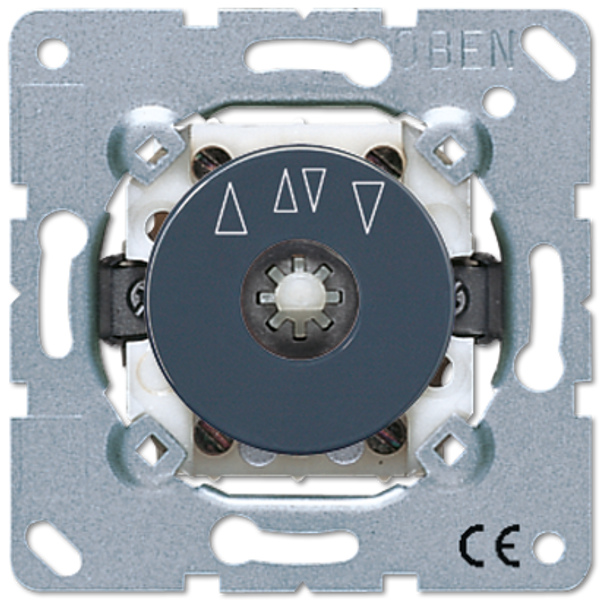 Rotary blind switch insert 2-pole 1234.20 image 4