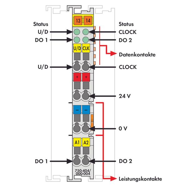 Up/Down Counter Switching Output light gray image 2