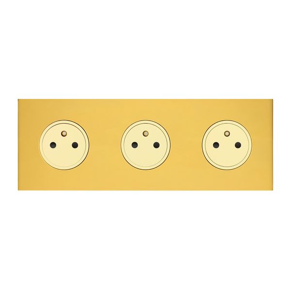 Art d'Arnould univers Epure Simple television socket - mirror gold image 1