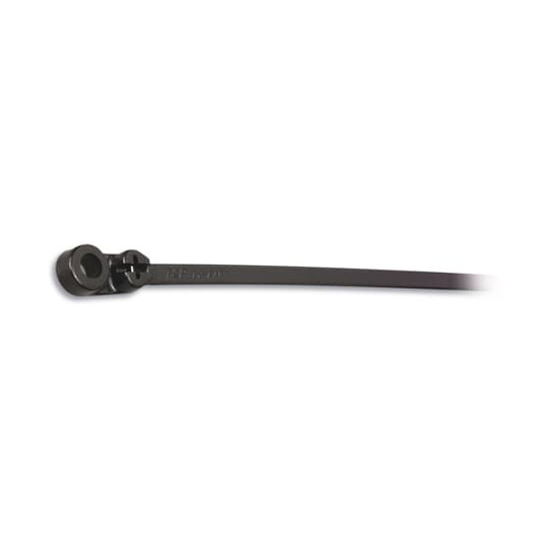 TY635MX CABLE TIE 50LB 14IN BLK NYL MTG HOL image 4