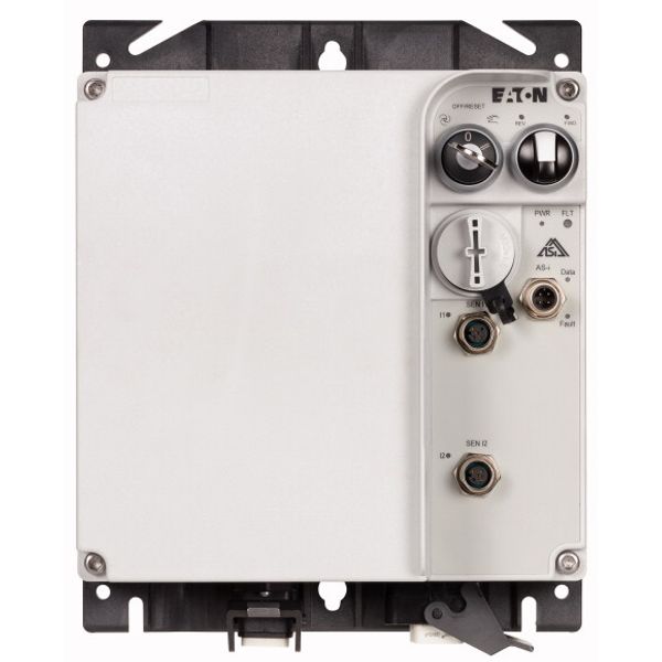 Reversing starter, 6.6 A, Sensor input 2, 400/480 V AC, AS-Interface®, S-7.A.E. for 62 modules, HAN Q5 image 1