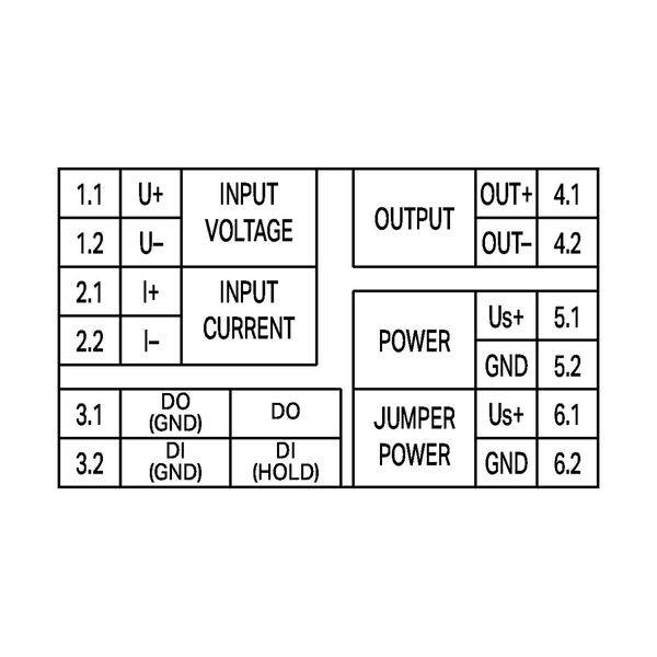 Isolation amplifier Bipolar current and voltage input signal Bipolar c image 4