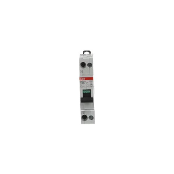 SN201 L-C40-L Miniature circuit breaker - 1+NP - C - 40 A image 1