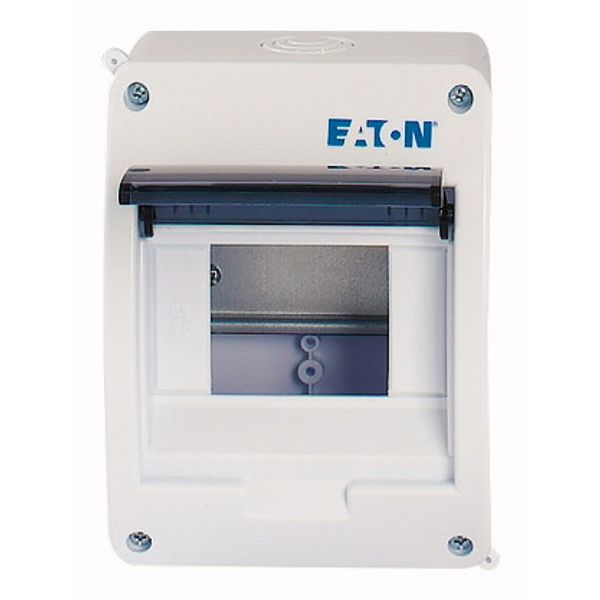 ECO Compact distribution board, surface mounted, 1-rows, 5 MU, IP40 image 2