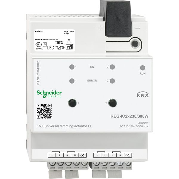 KNX universalais dimmeris  LL REG-K/2x230 /300W image 1