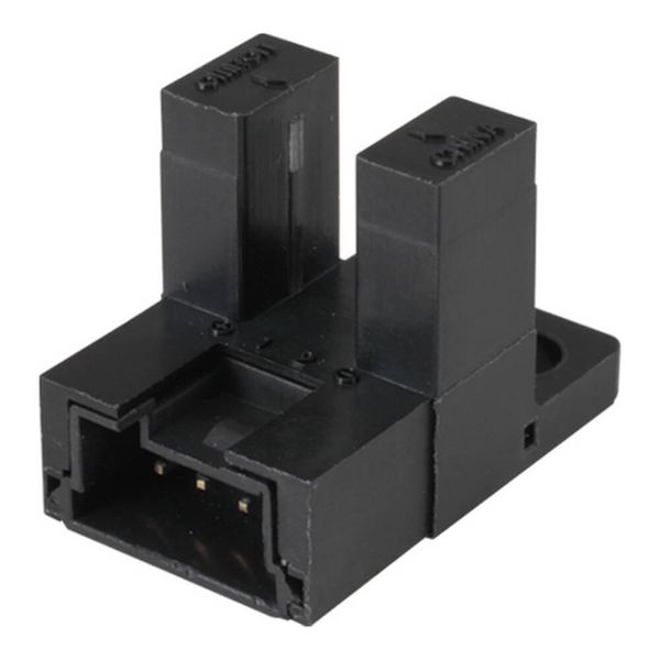 Photomicro sensor, slot type, 5mm, close-mounting, NPN, connector image 1