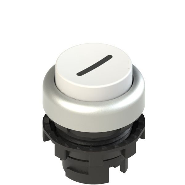 White protruding luminous button with gear E2 1PL2S229L2 image 1