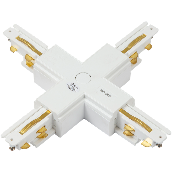 Primo Three Circuit Cross Connector White image 5