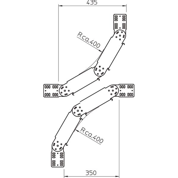 RGBV 810 FT Adjustable bend vertical 85x100 image 2