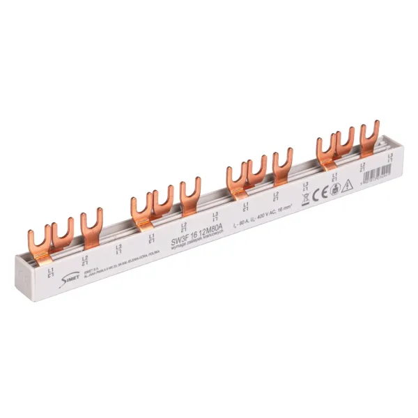 Connection busbar - fork type SW3F 16 12M80A image 1