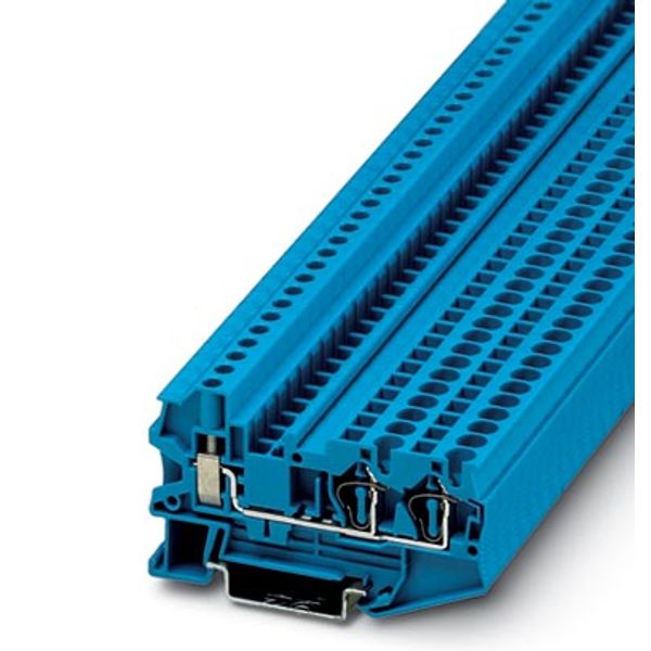 Feed-through terminal block STU 4-TWIN BU image 1