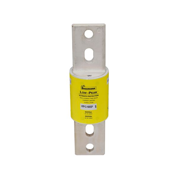 Eaton Bussmann Series KRP-C Fuse, Current-limiting, Time-delay, 600 Vac, 300 Vdc, 1350A, 300 kAIC at 600 Vac, 100 kAIC Vdc, Class L, Bolted blade end X bolted blade end, 1700, 3, Inch, Non Indicating, 4 S at 500% image 10