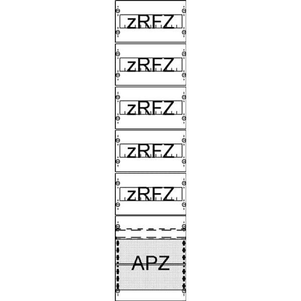 FV17A2R5 Distribution panel , 1050 mm x 250 mm (HxW) image 17