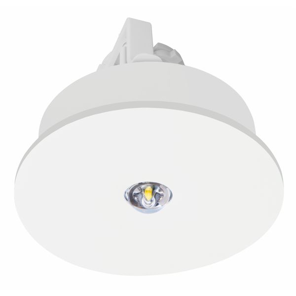 Emerg.lum.IL 1x3W ERT-LED 3h 230V AC Self C. radial recessed image 5