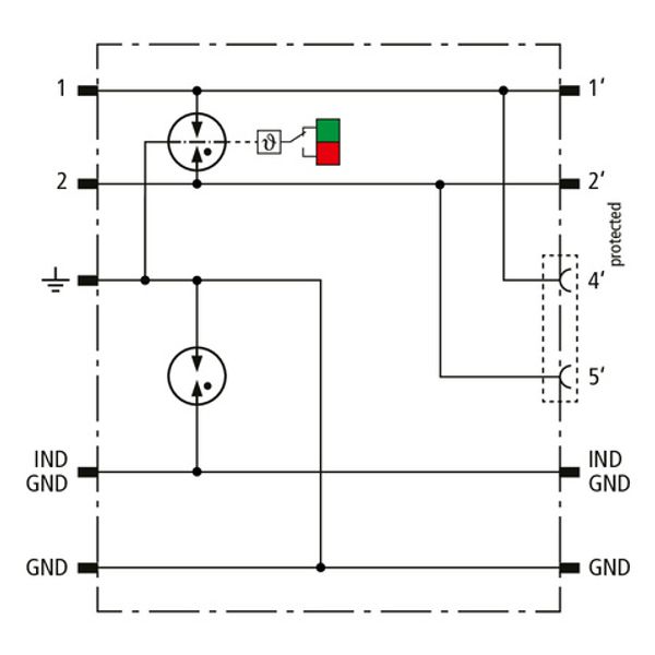 Lightning current arrester DEHNbox DBX TC B 180 image 3