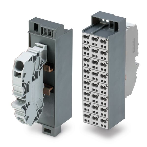 Common potential matrix patchboard;Marking 1-24;with 1 input module in image 1