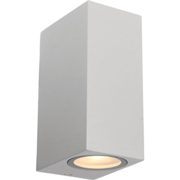 Outdoor Light without Light Source - wall light San Francisco - 2xGU10 IP44  - Grey image 1